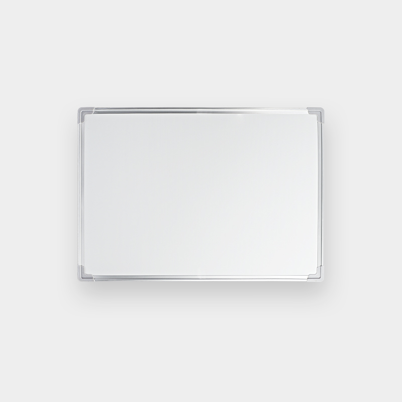 Pizarra blanca 60x90cm, marco de aluminio, magnético con apoya borrador BEIFA