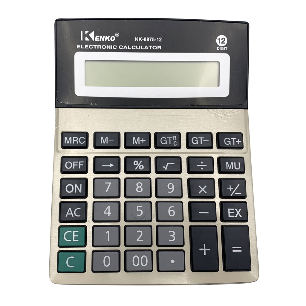 Calculadora de mesa KENKO, en caja