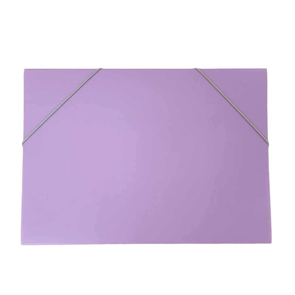 Carpeta A4 de PVC con elástico, varios colores PACKx12
