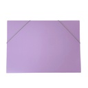 Carpeta A4 de PVC con elástico, varios colores PACKx12