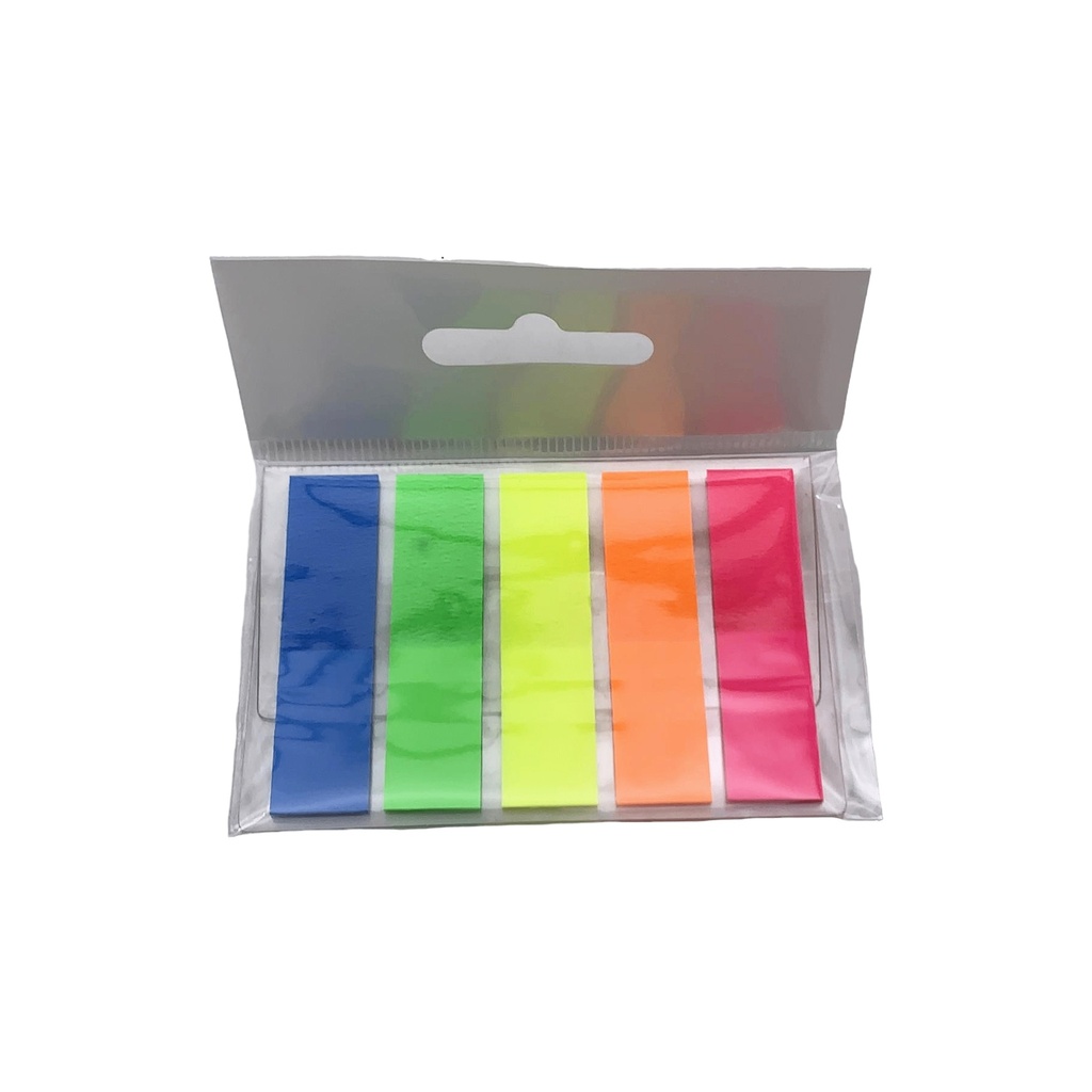 Señaladores banderitas autoadhesivos, en bolsa, varios colores, PACKx24