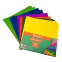 Papel glasé x30, varios colores, SOTE