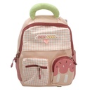 Mochila infantil, 2 bolsillos frontales y 2 bolsillos laterales, varios colores