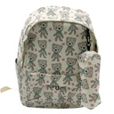 Mochila infantil, con cartuchera 1 bolsillo frontal, varios diseños