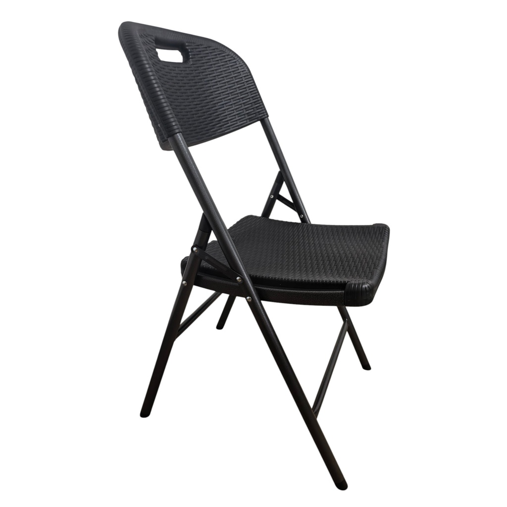 [G3792] Silla plegable Berlina Home, de PVC y hierro