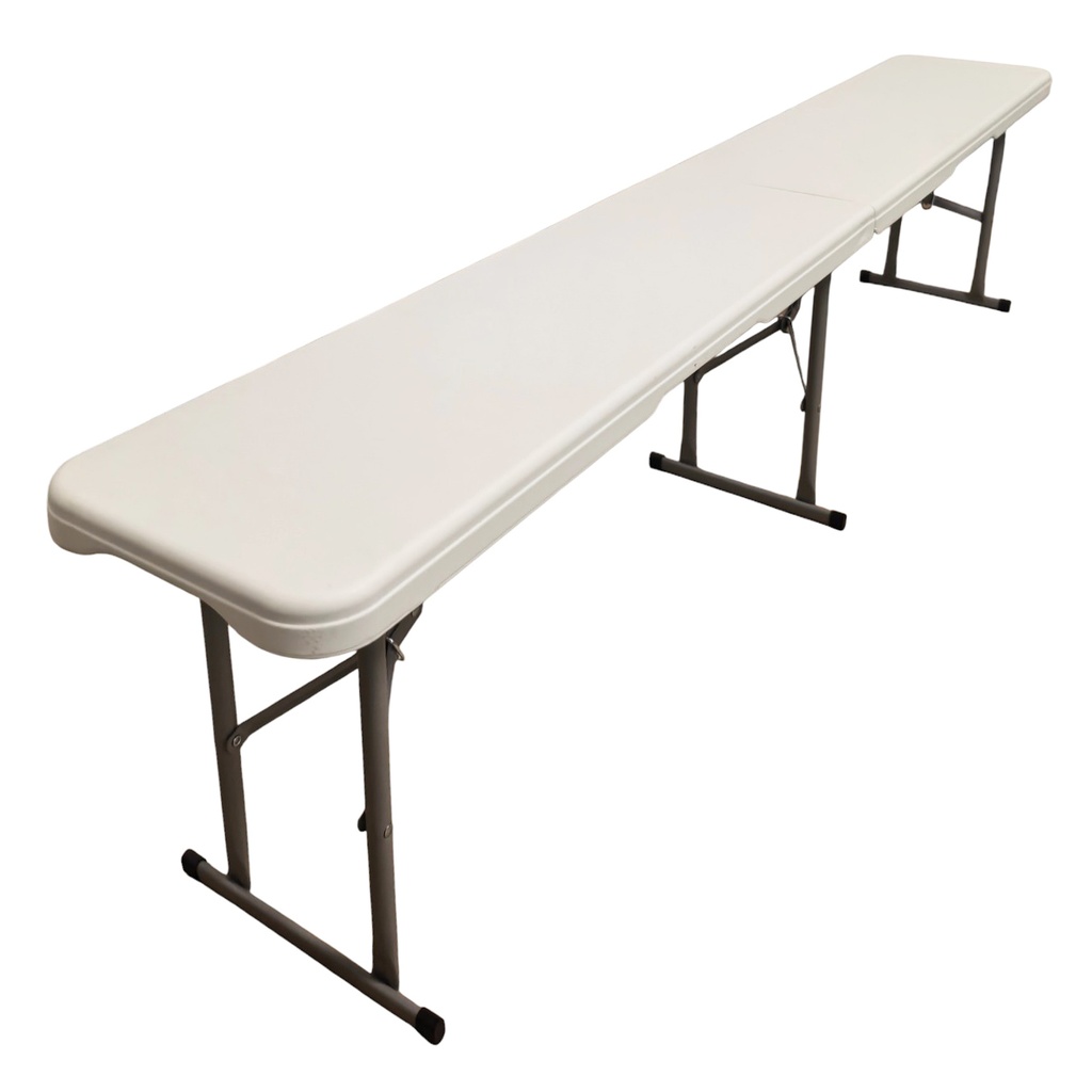 Banco plegable Berlina Home, de PVC y hierro