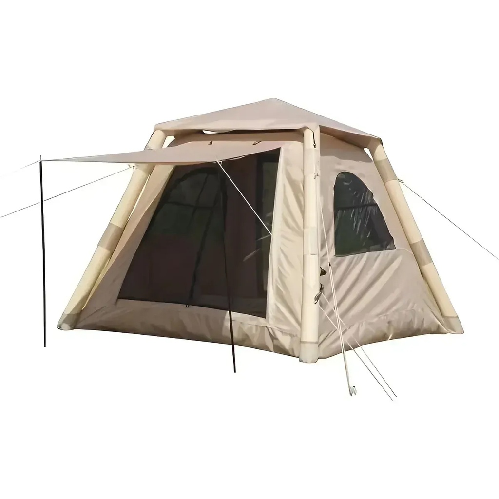 [G3920] Carpa inflable, 4 personas con ventanas, en sobre