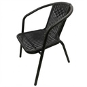 Silla de jardín hierro y PVC