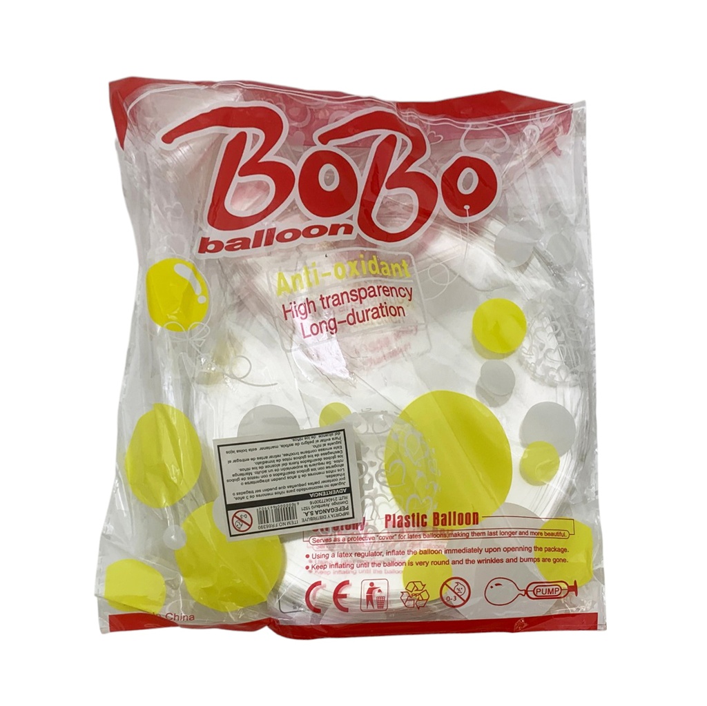 [G3940] Globo transparente