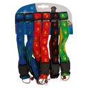 Collar para mascotas ajustable, PACK x6, en cartón, varios colores