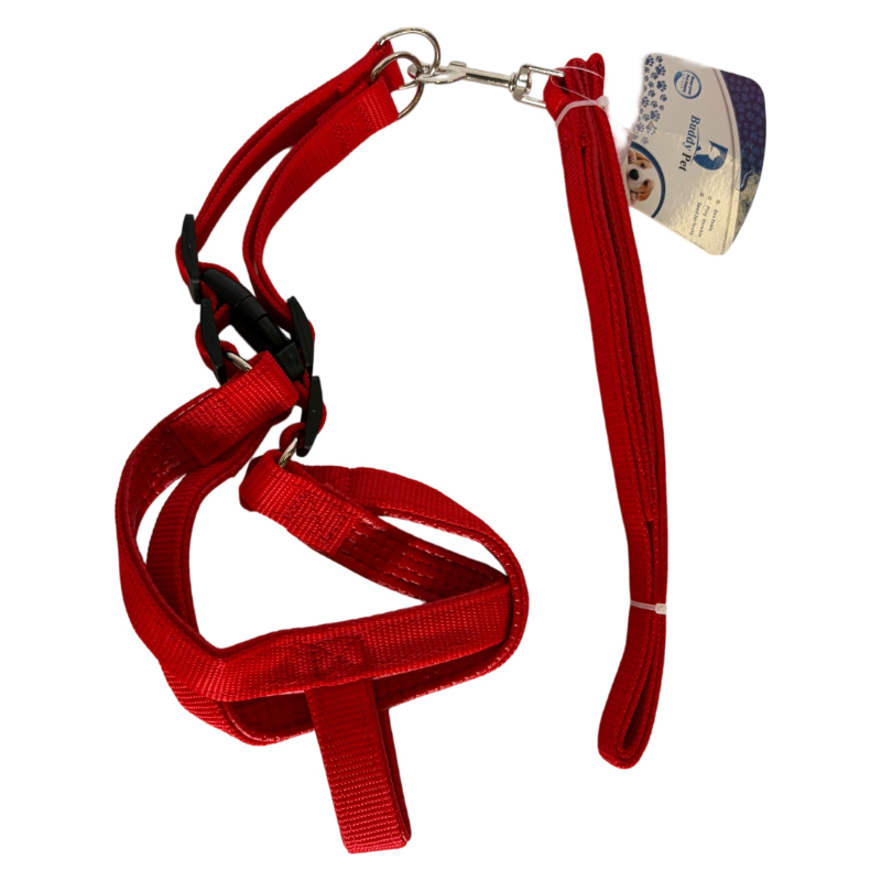 [G3992] Collar para mascotas, arnés con correa, varios colores