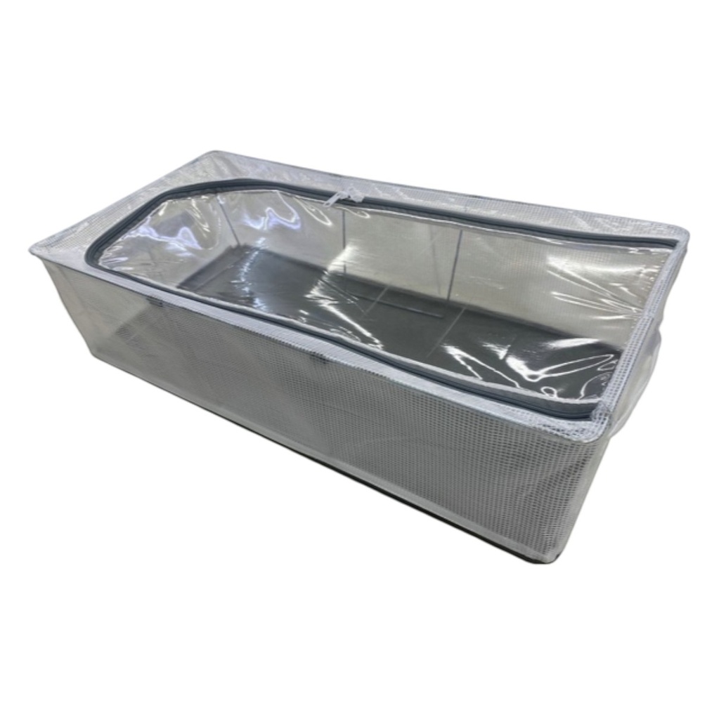 [G4014] Caja organizadora de TNT con cierre y visor, varios colores
