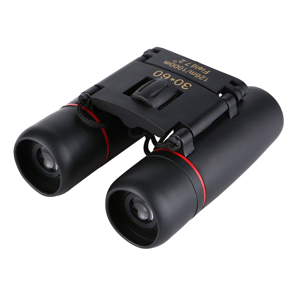 Binoculares largavistas con funda, en caja