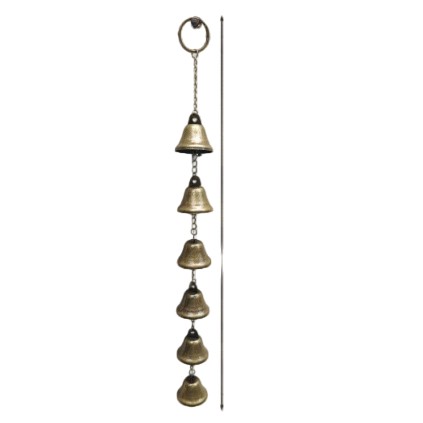 [HA5605] Llamador de ángeles, campanas de metal