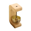 Timbre cuenco de metal para amurar en puerta