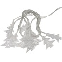 Luces led x10 árboles cálidas, 2AA 2 metros en bolsa