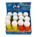 Linterna 1 led, de plástico, para colgar, CAJAx12