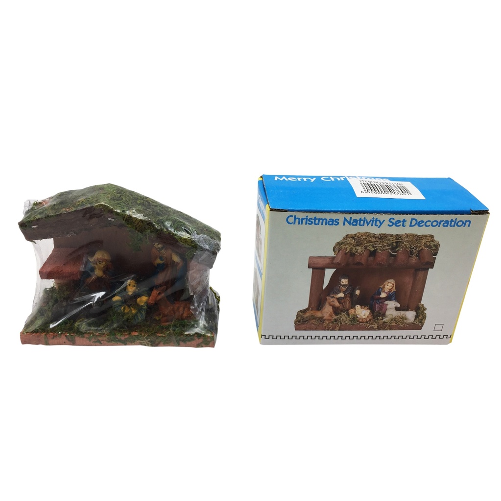 [HN0331] Pesebre 5 figuras, en caja, varios modelos