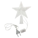 Adorno puntero estrella con luz cálida, 220v, en bolsa