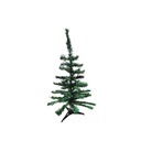 Arbol navideño, 47 piezas 60cm, pie de plástico, en caja