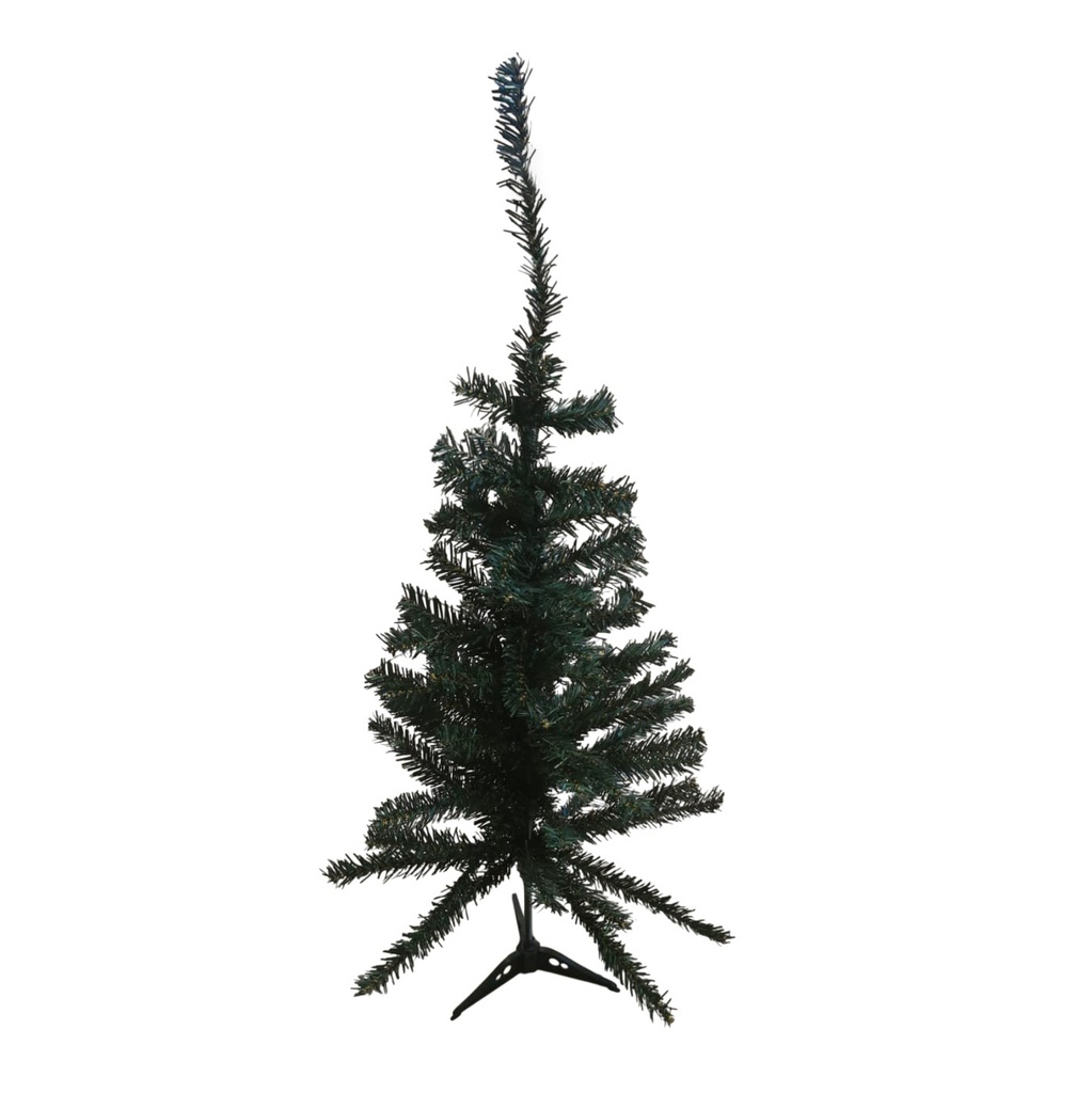 [HN0540] Arbol navideño, 90cm, pie de plástico, en bolsa