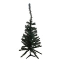 Arbol navideño, 90cm, pie de plástico, en bolsa