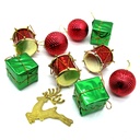 Adorno navideño surtido x10, 4cm en bolsa