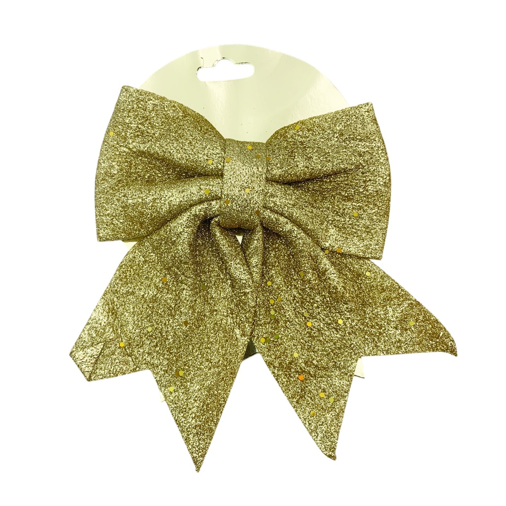 [HN0808] Adorno navideño moña, en cartón, varios colores