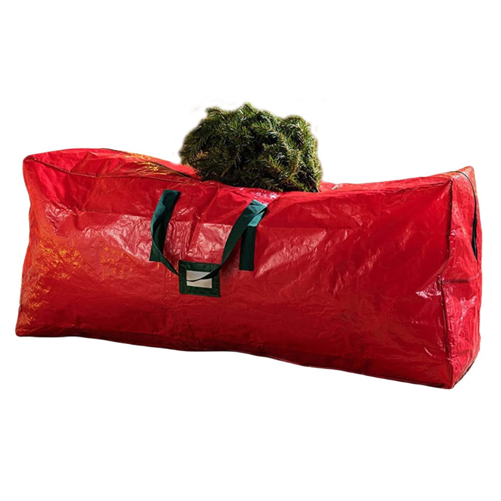 [HN0832] Bolsa para almacenamiento de árbol navideño, de plastillera, con cierre