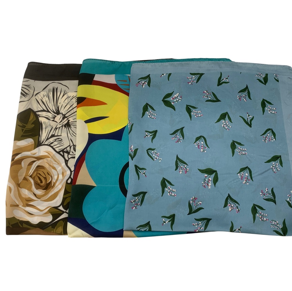 [HP1153] Pañuelo estampado PACK x10, varios diseños