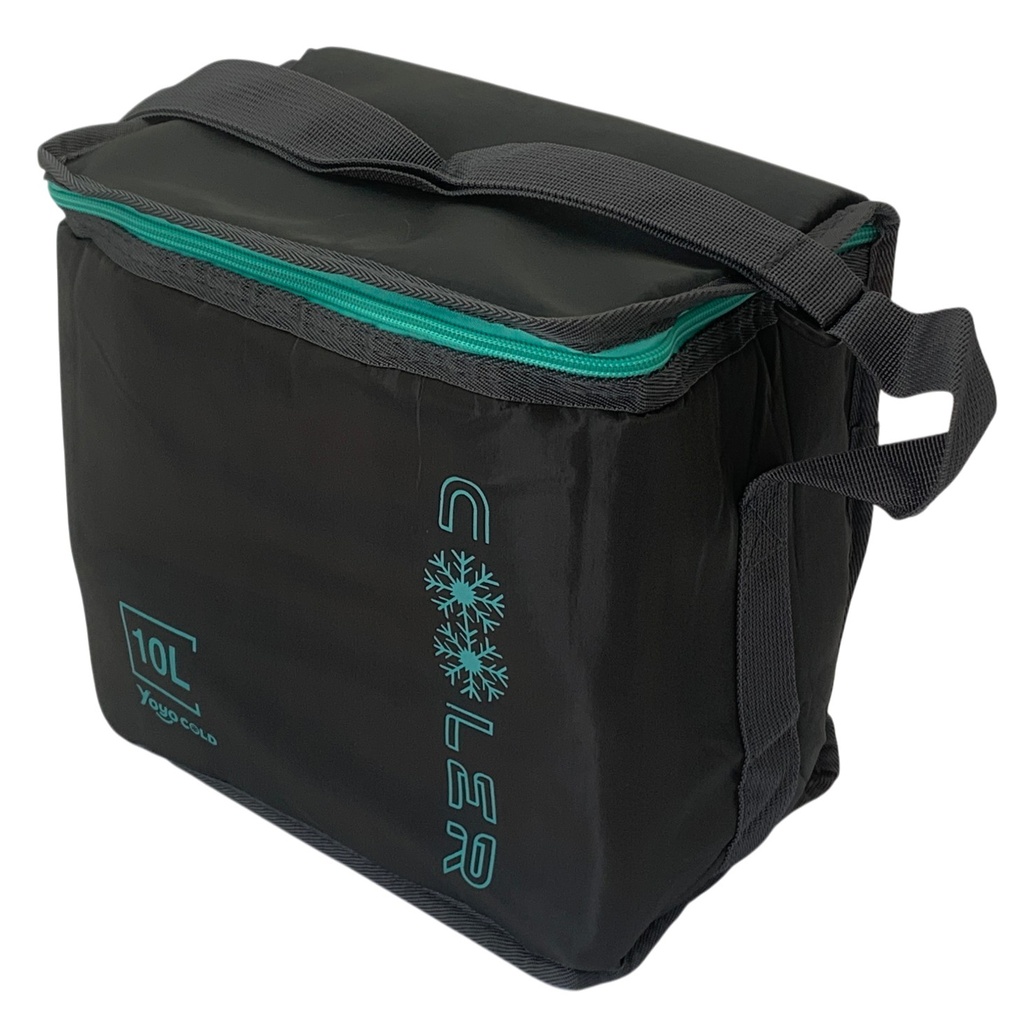 [HW1307] Conservadora bolso de poliéster, 10L, aislante térmico, con cierre
