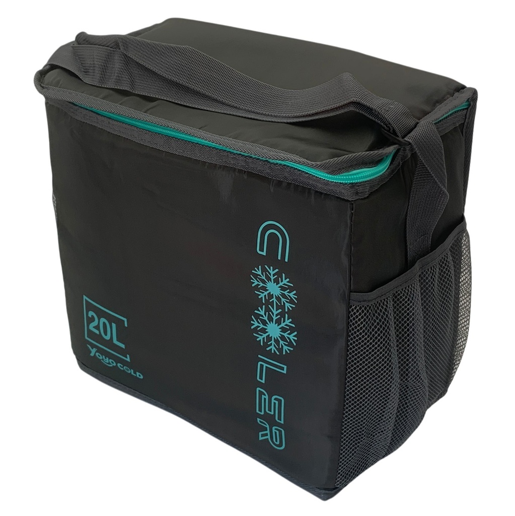 [HW1308] Conservadora bolso de poliéster, 21L, aislante térmico, con cierre