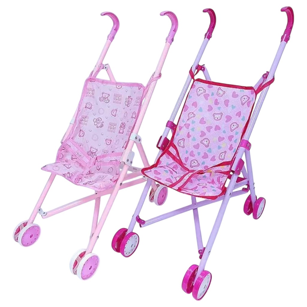 Coche para muñeca de metal, en bolsa, varios colores
