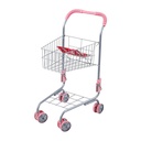 Carrito de supermercado de metal