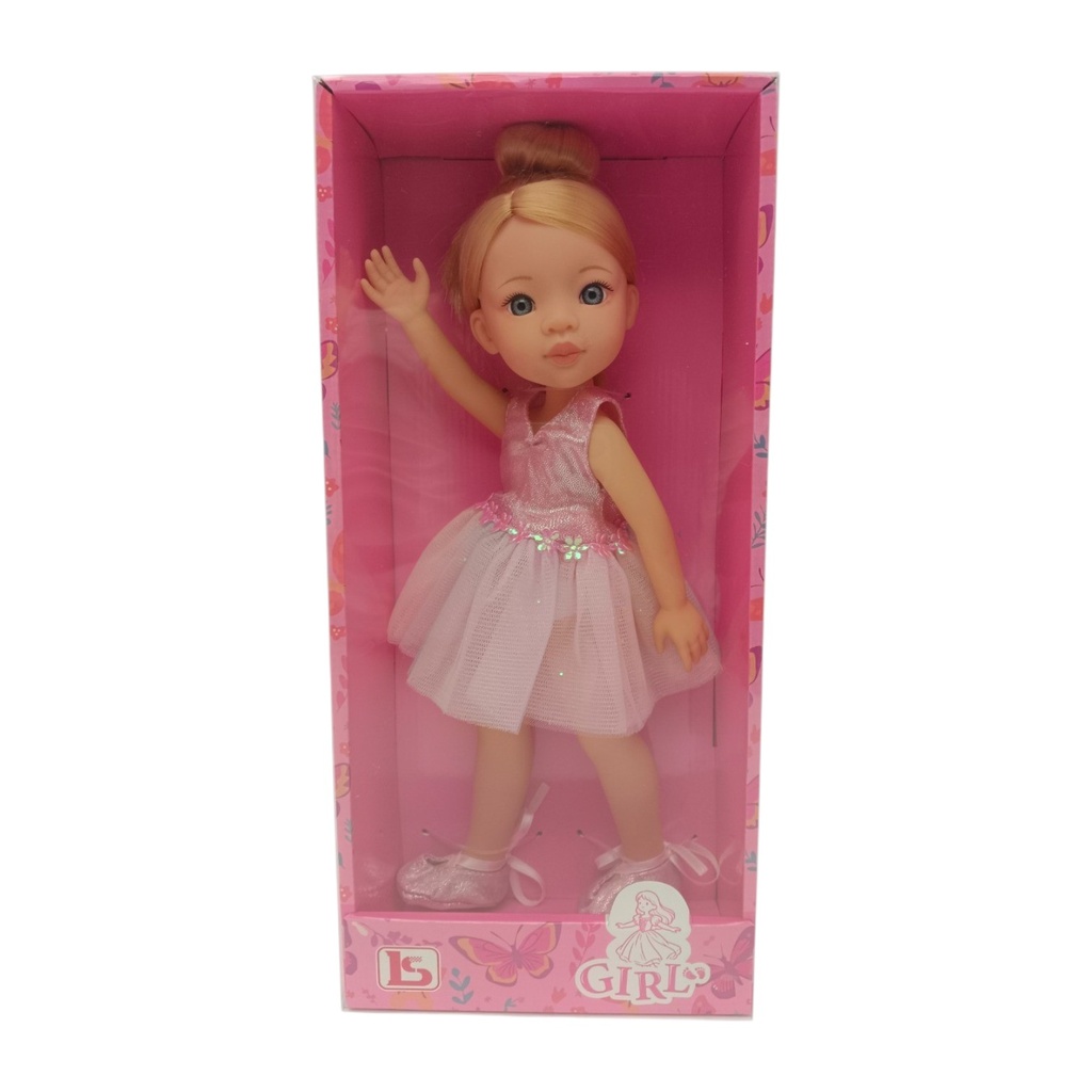 Muñeca grande, ballet, en caja