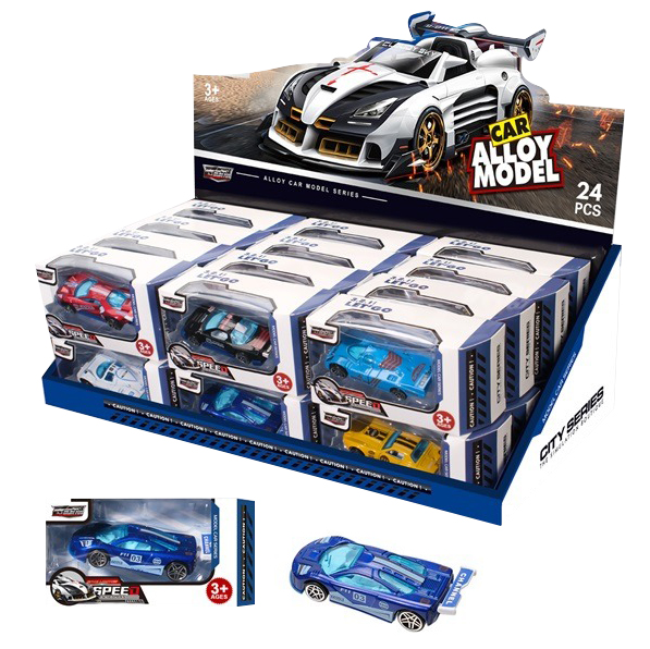 Auto de colección, de metal, en caja CAJAx24
