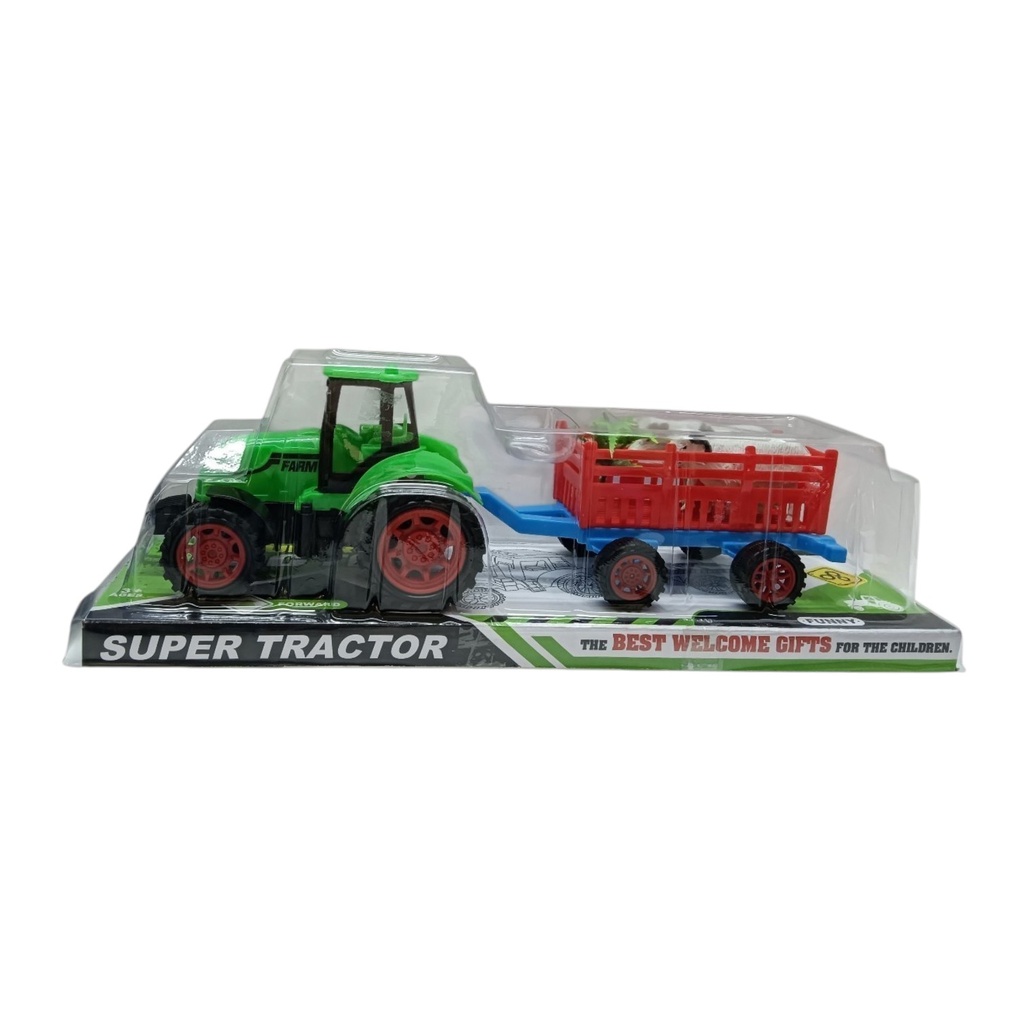Tractor a fricción, con zorra, en burbuja