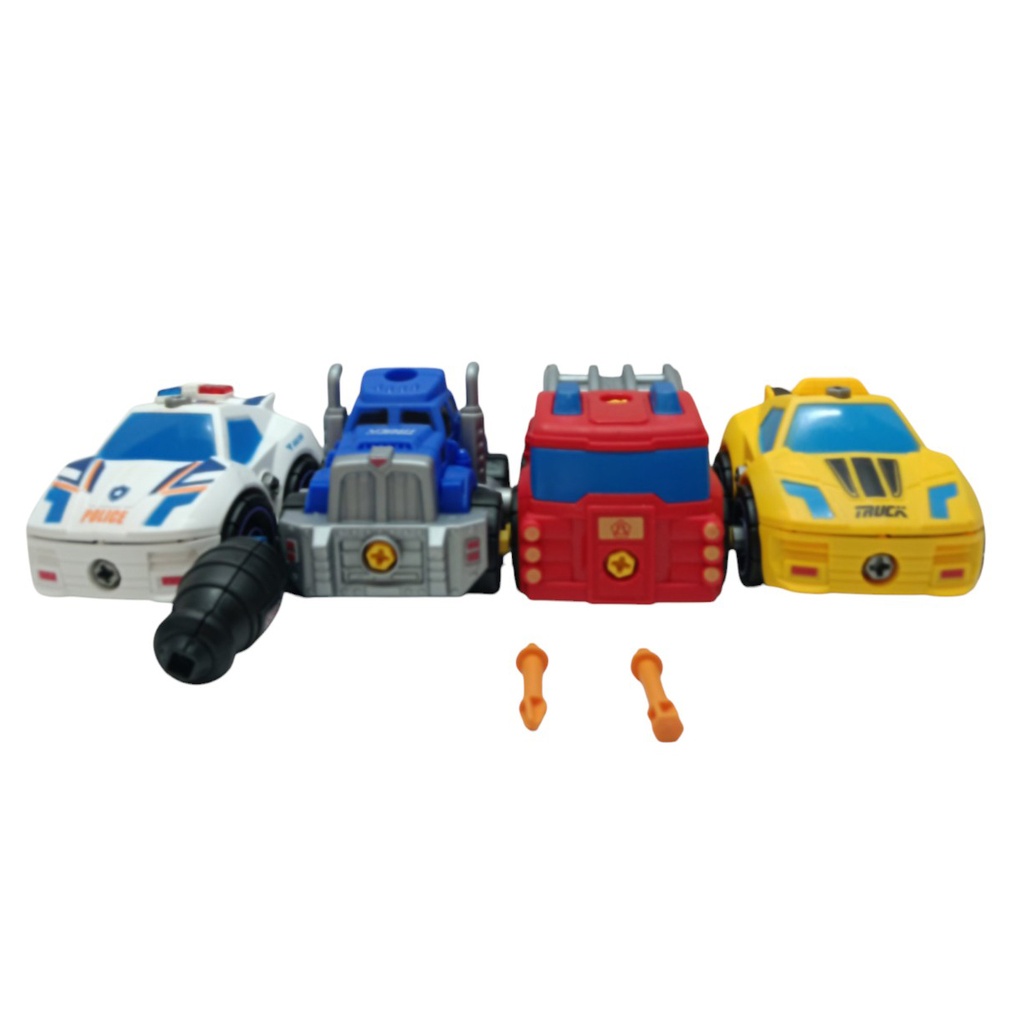 Vehículos para armar x4, en bolsa