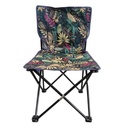 Silla plegable de hierro y poliéster, con funda, varios diseños