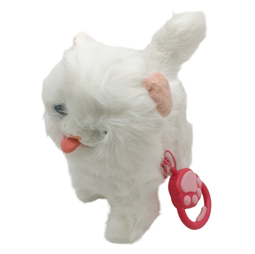 Peluche mascota, con sonido y movimiento, en caja