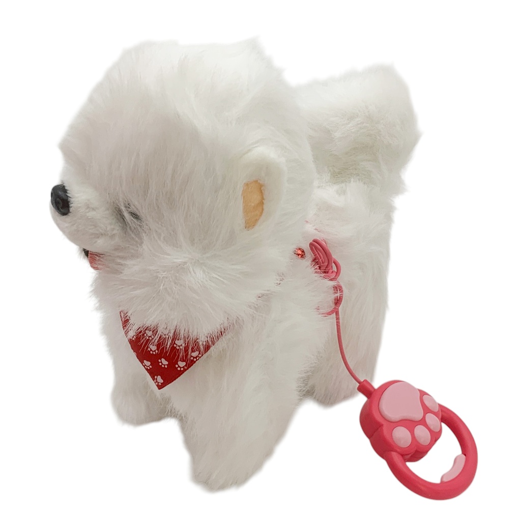 Peluche mascota, con sonido y movimiento, en caja