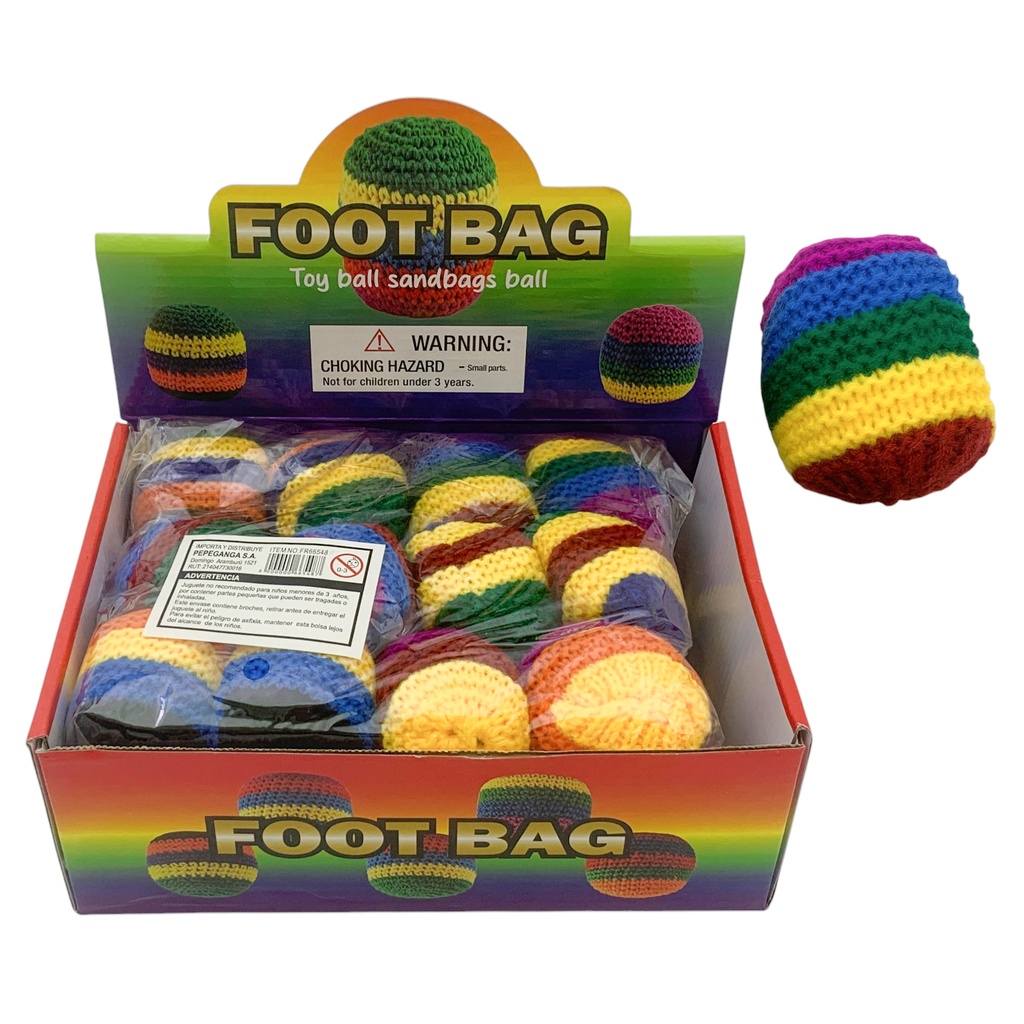 Juguete antiestrés, bolsa de arena, CAJA x24