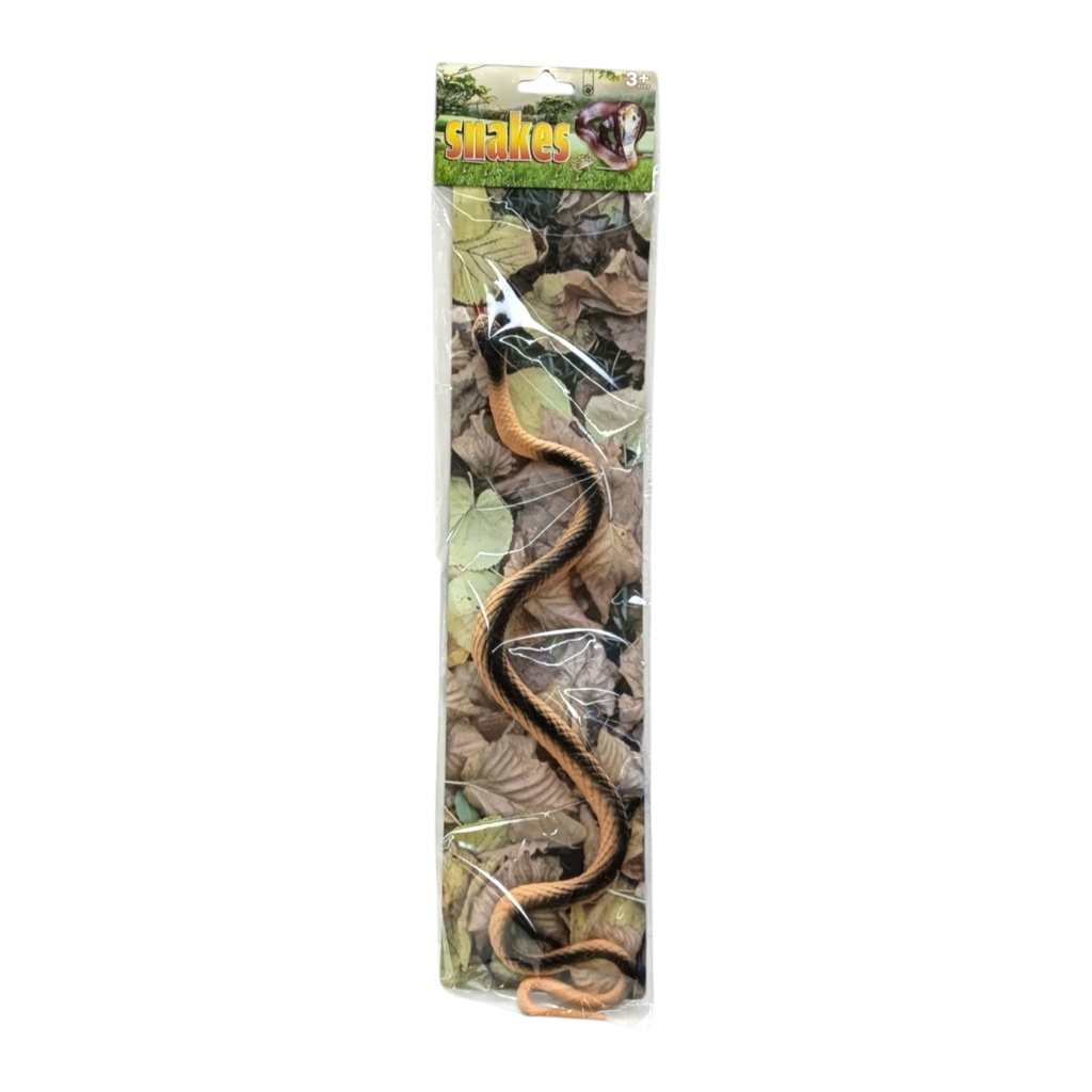 Animales de goma serpiente, en bolsa