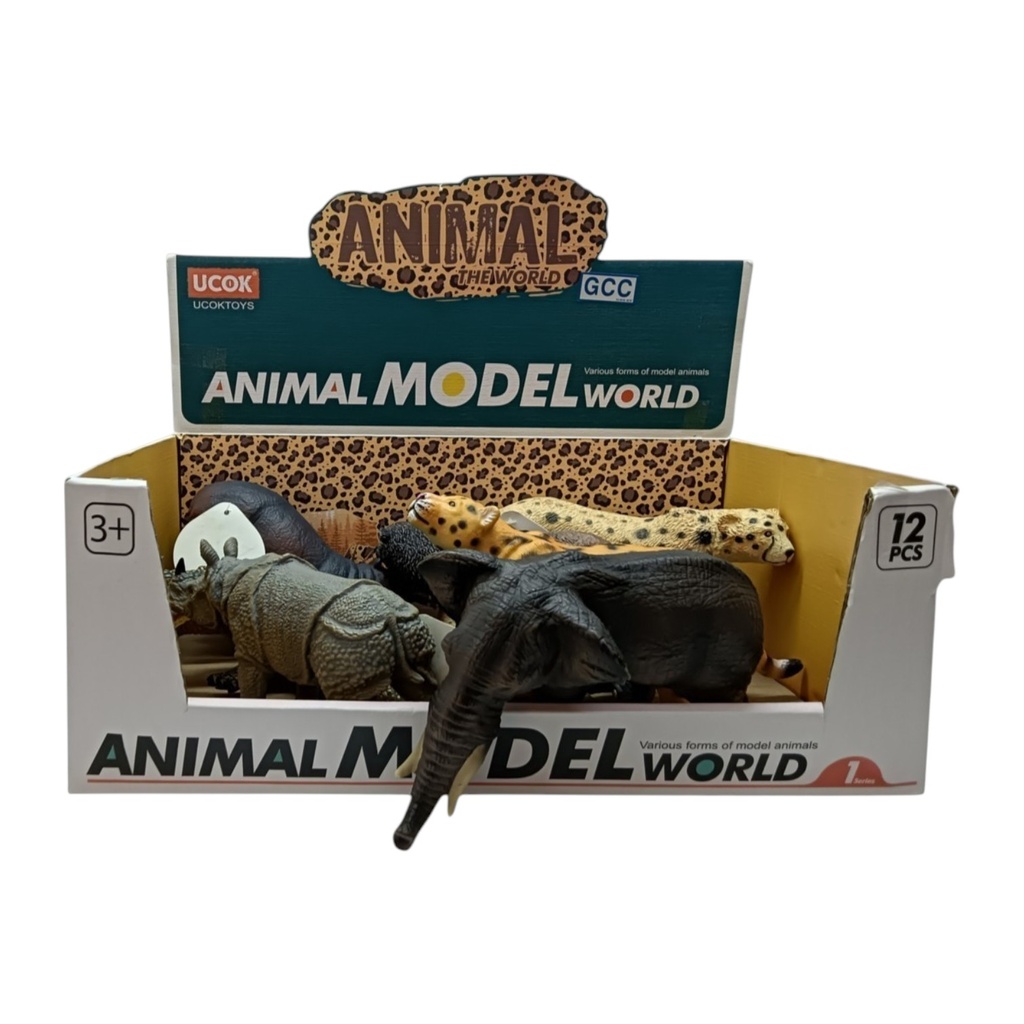 Animales de la selva x12, de en caja
