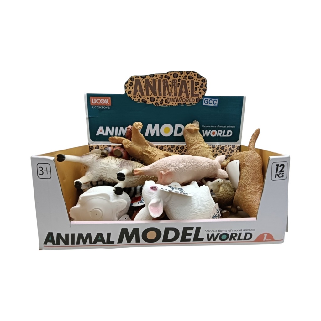 Animales de granja, CAJA x12, varios modelos