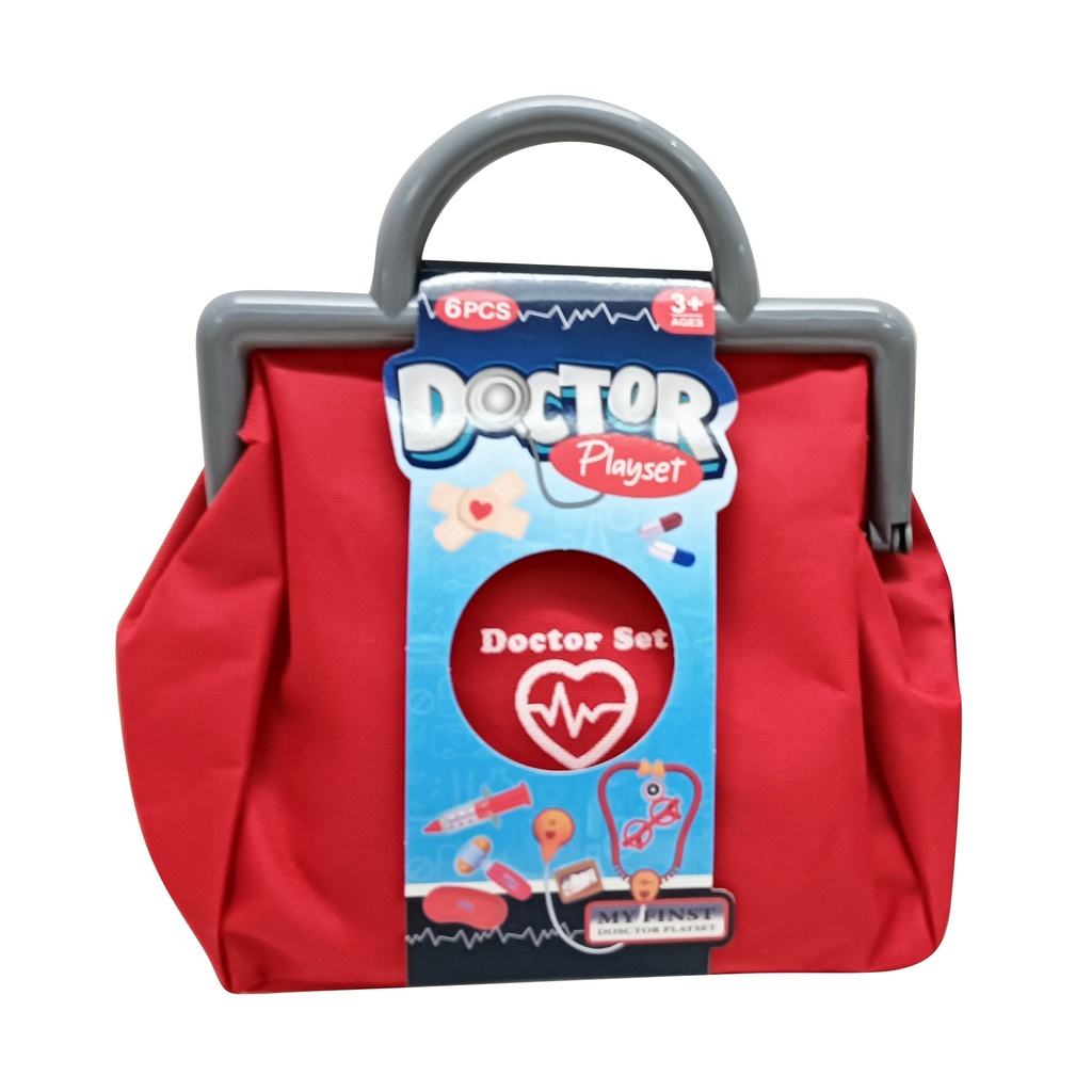 Set de doctor 7 piezas, en valija de tela