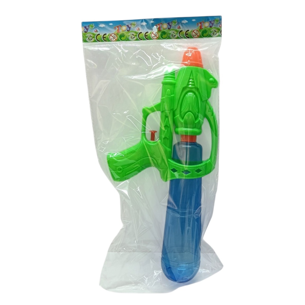 Pistola de agua, 30cm, en bolsa, varios colores
