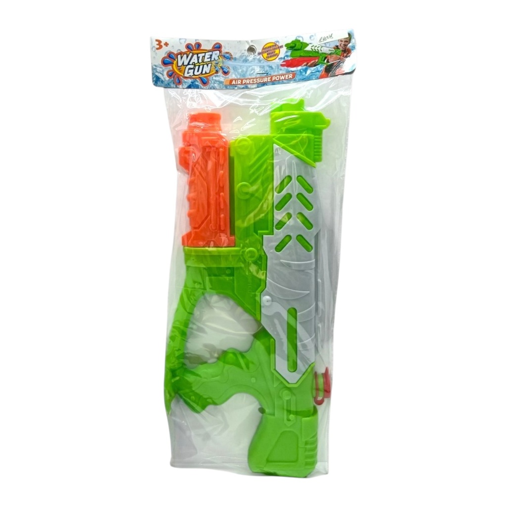 Pistola de agua, 36cm en bolsa, varios colores
