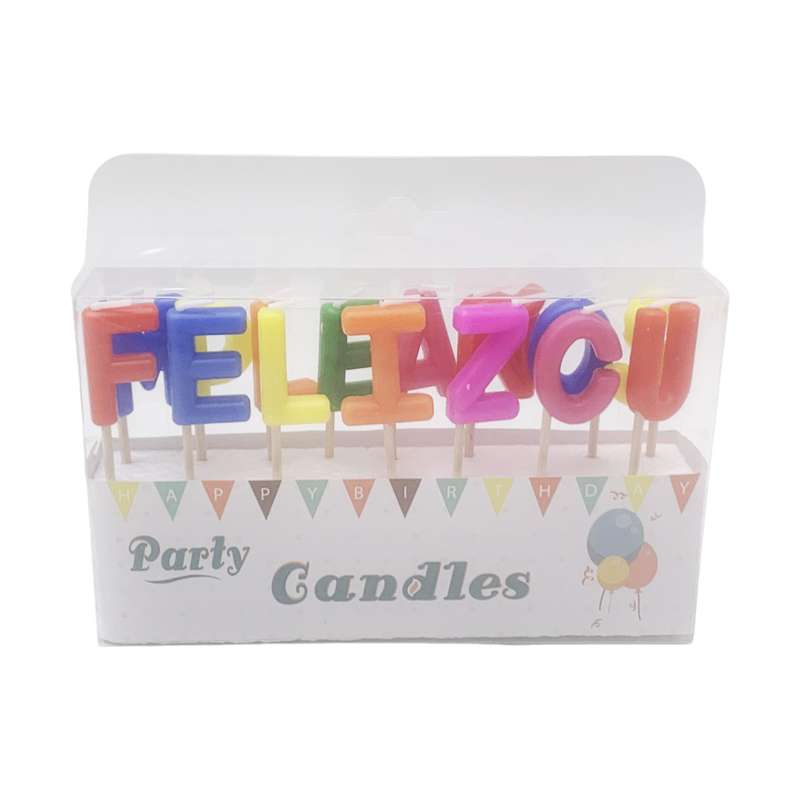 [G3146] Velitas de cumpleaños x15 Feliz cumpleaños, en caja