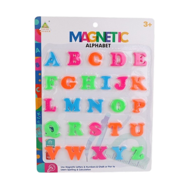 Letras magnéticas, 26 piezas, en blister